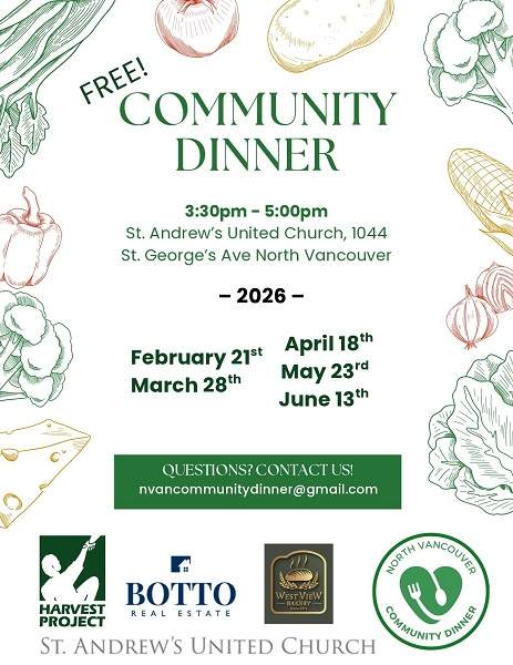 Monthly Community Dinner - image
