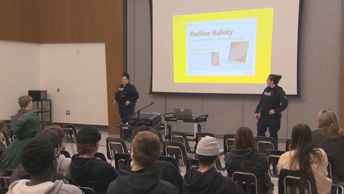Const. Joanie Dugay and Cpl. Emmie Clements say they’ve seen a rise in cases of sextortion since the pandemic.