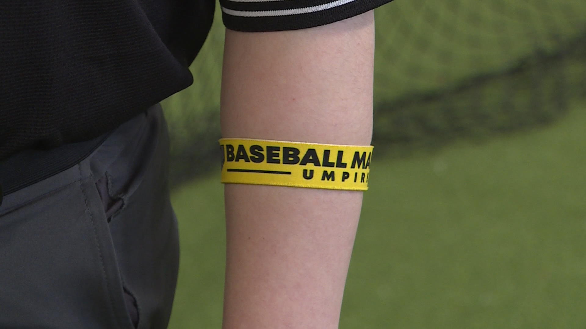 Yellow armband initiative boosting support for young Manitoba baseball umpires