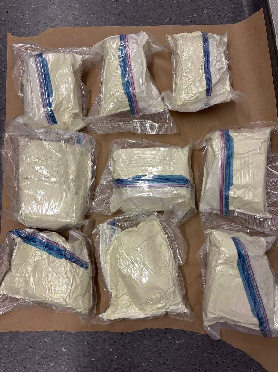 A look at some of the drugs seized in the Chilliwack drug lab operation.