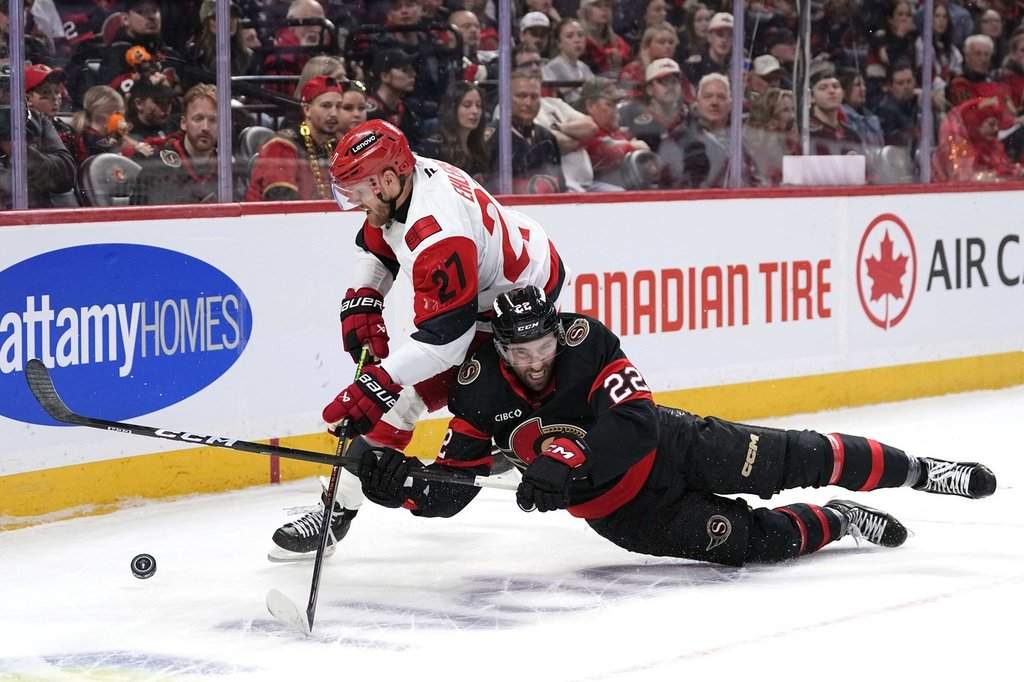 Sens facing elimination minus injured Sanderson