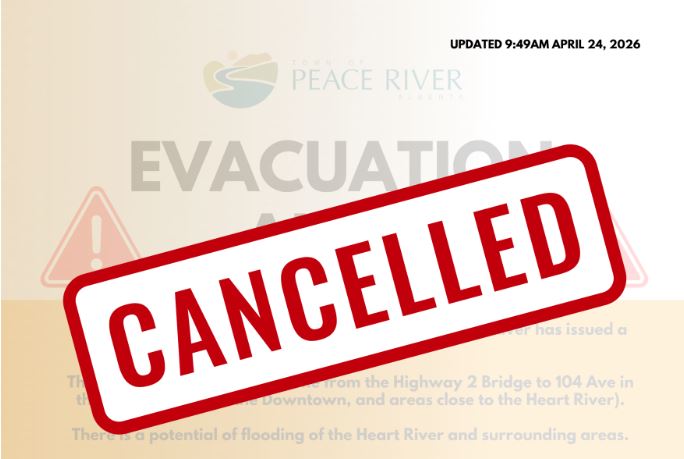 Town Of Peace River, Alta. Cancels Evacuation Alert As Flood Threat Recedes - Beritaja