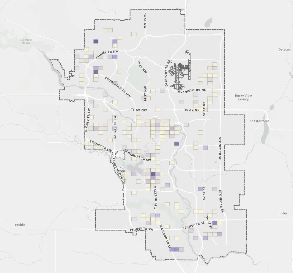 This city map, showing the location and repair status of some of the nastiest potholes in the city, also has a link to a form for drivers to report any potholes they encounter.
