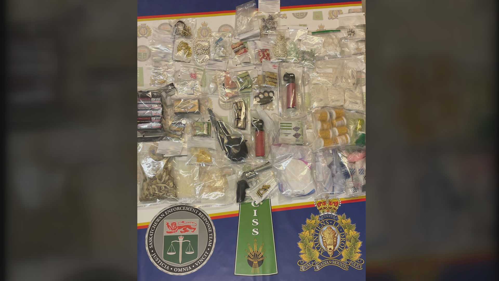 Saskatchewan RCMP lay 60 charges, seize weapons in Yorkton-area bust  | Globalnews.ca