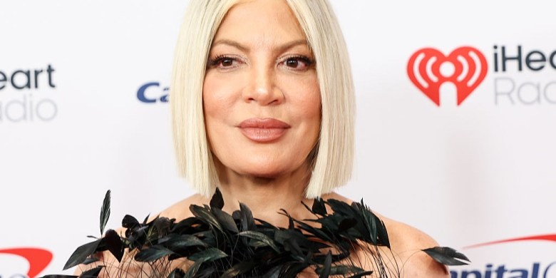Tori Spelling and children taken to hospital after California car crash