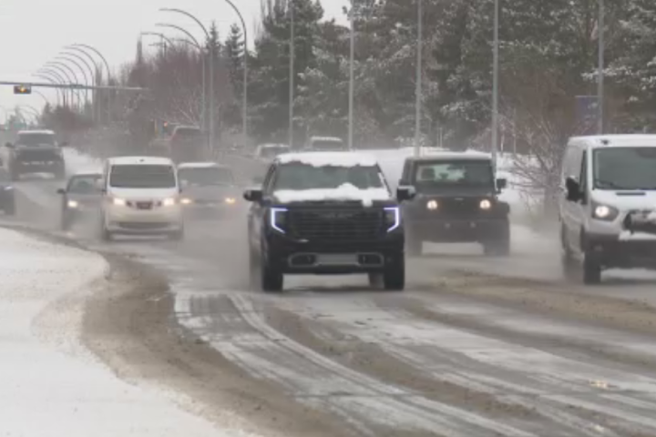Edmonton gets another spring snowfall  — but there are benefits
