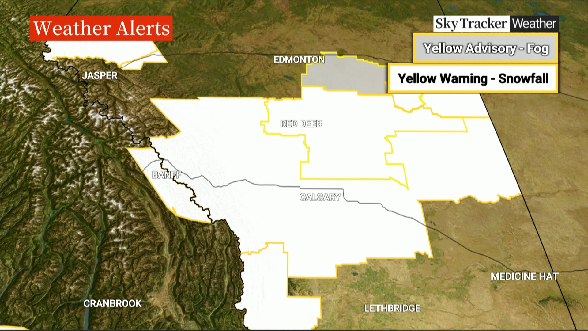 Snowfall Warnings Issued As Another Spring Storm Takes Aim At Southern Alberta - Beritaja