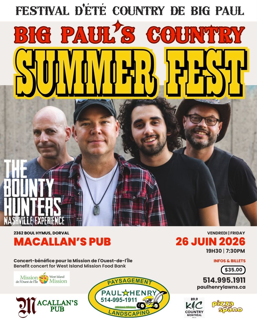 Big Paul’s Summer Country Fest - image