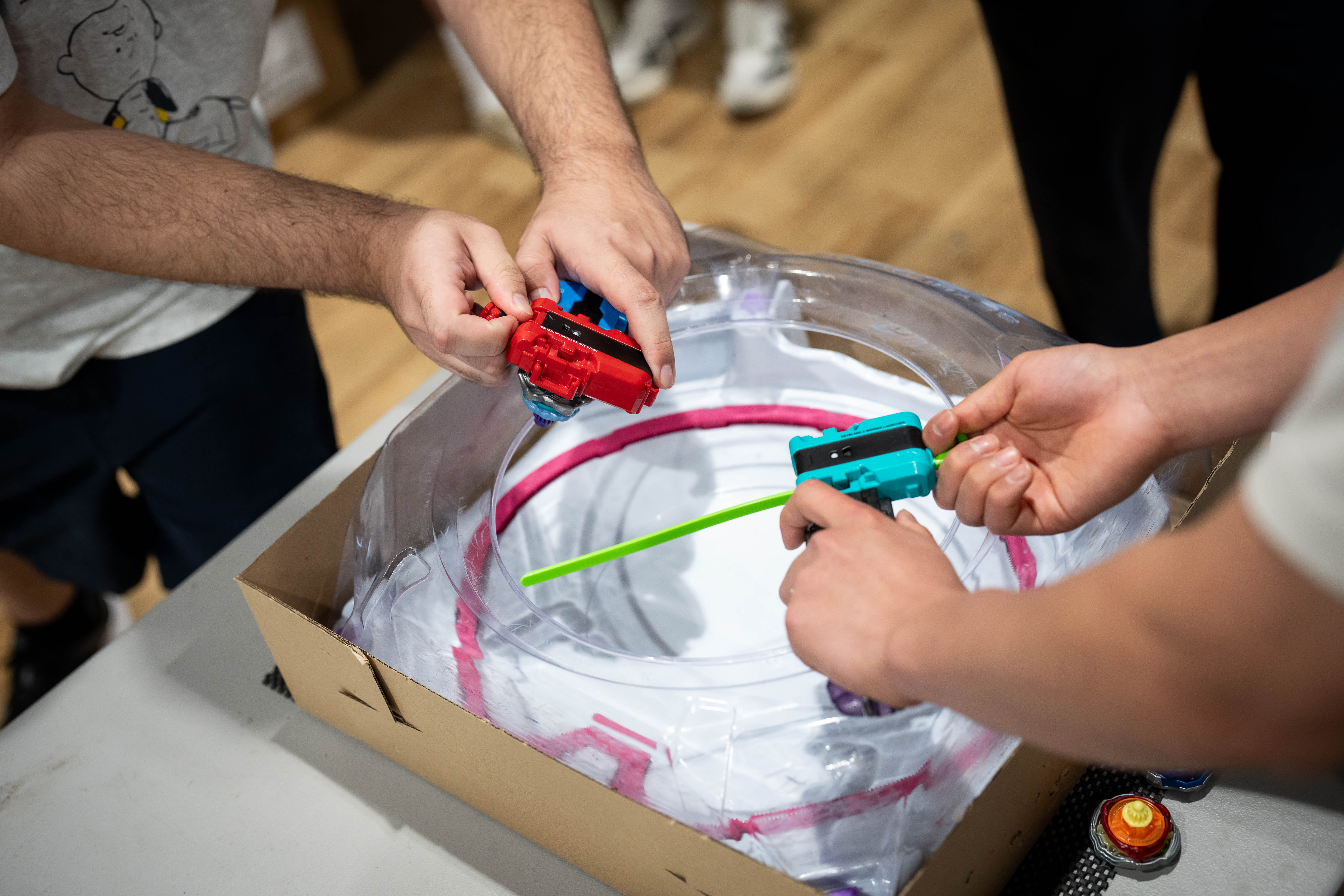 ‘Letting it rip’: Beyblade fanatics are giving childhood craze another spin