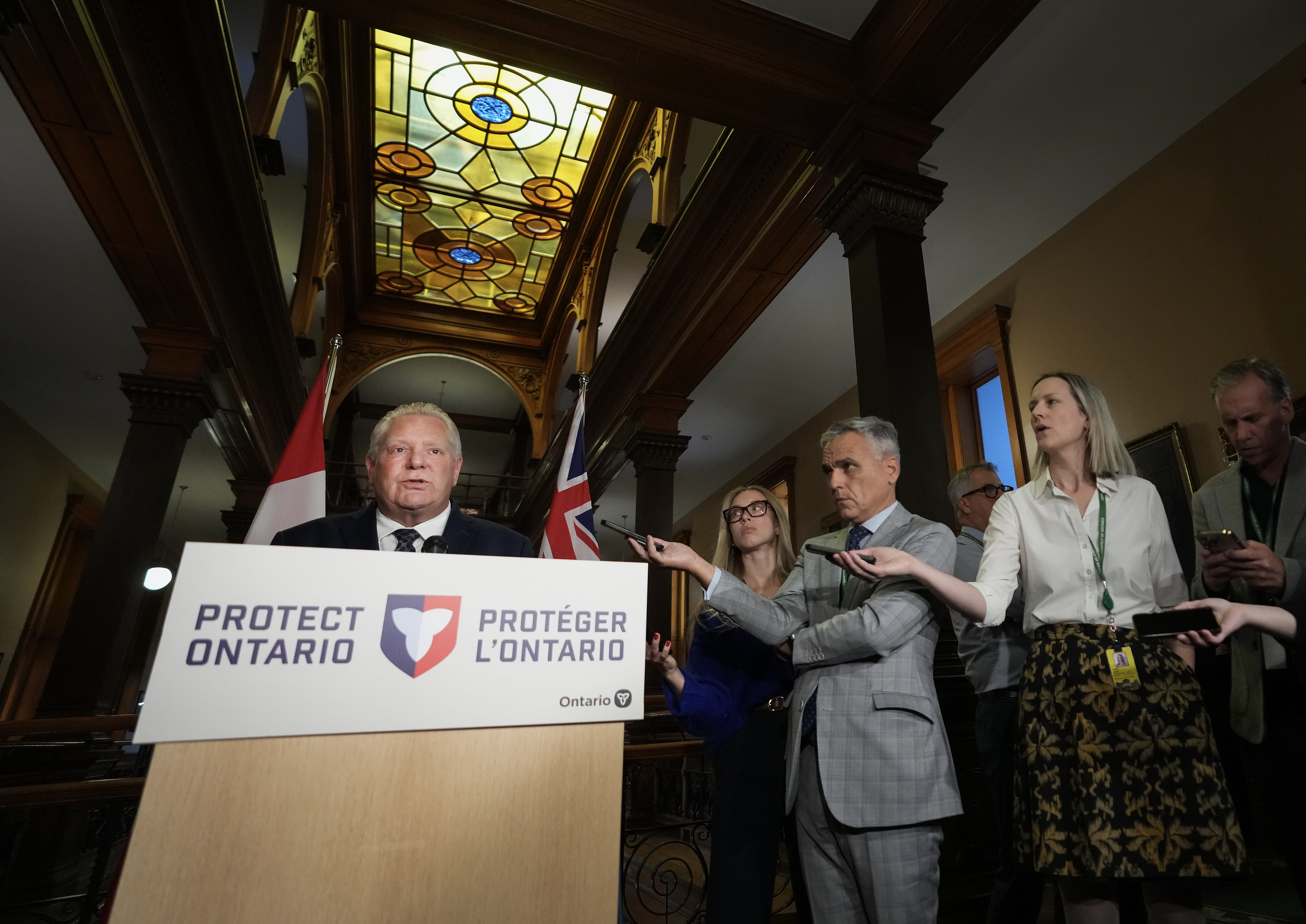 Ford to hold news conference as private jet, polling questions persist