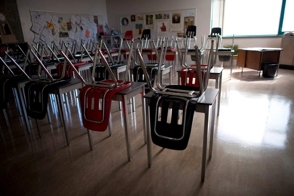 In a survey conducted by the Manitoba Teachers' Society, it found almost half of teachers in the province say they have six or more students with complex needs in their classrooms.