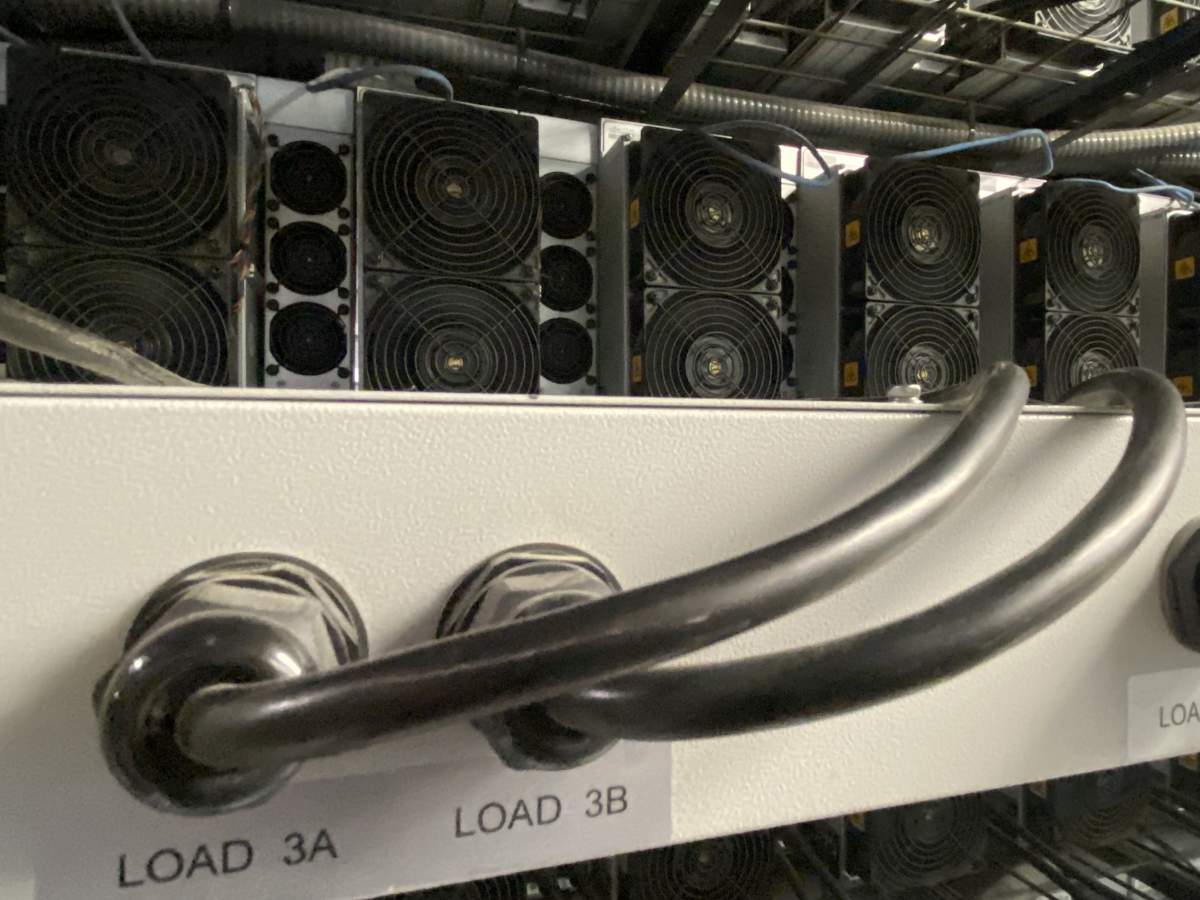 Crypto miners at Gator Mining in Winnipeg