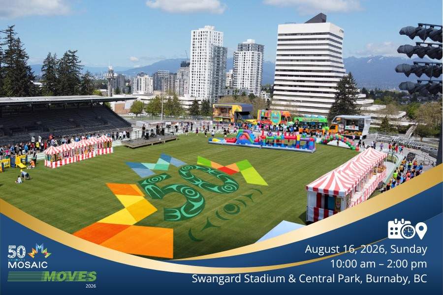 MOSAIC Moves Walkathon proudly supported by Global BC - image