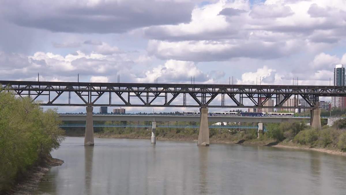 The High Level Bridge over the North Saskatchewan River in Edmonton, Alta. on Tuesday, May 19, 2026.