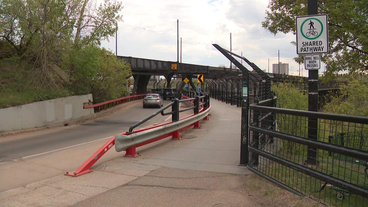 The High Level Bridge over the North Saskatchewan River in Edmonton, Alta. on Tuesday, May 19, 2026.