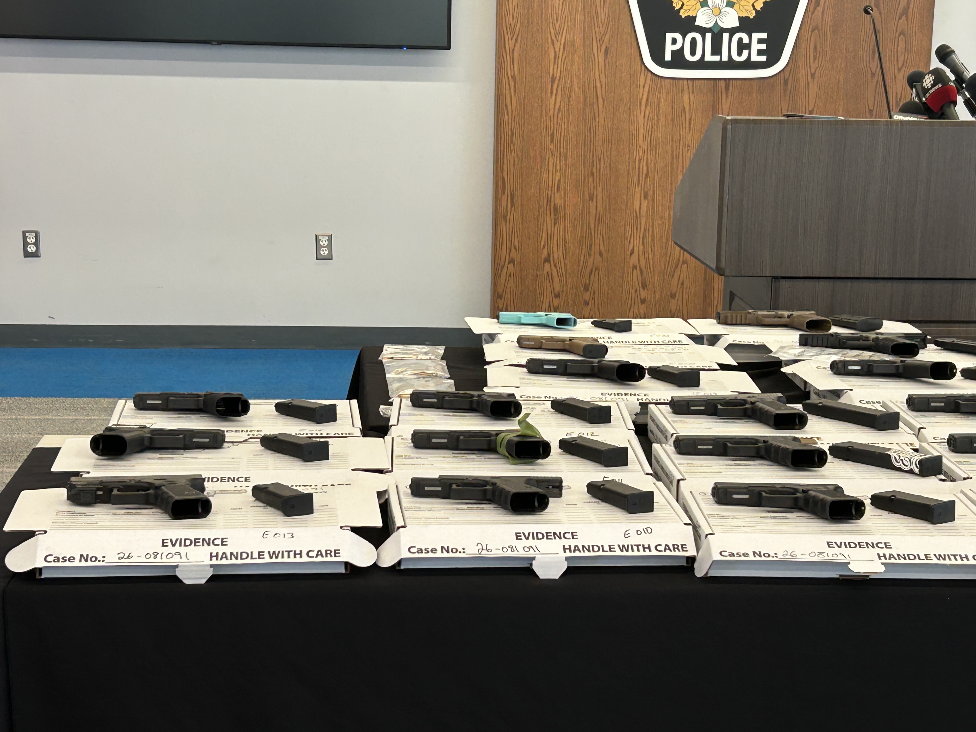 Halton police seize ‘historic’ number of firearms in largest bust