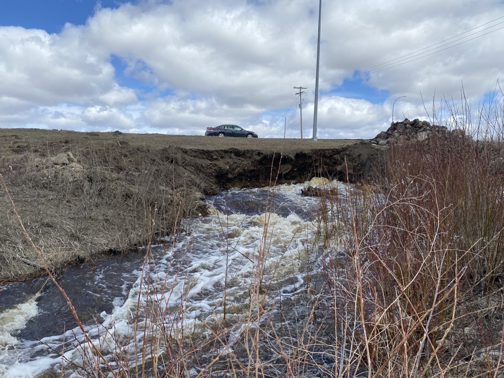 Spring Floods Shut Down Stretches Of Saskatchewan Highways - Beritaja