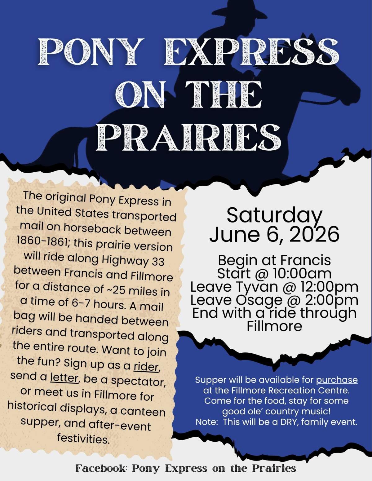 Pony Express on the Prairies - image