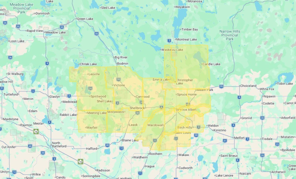 Fast-moving wildfire prompts evacuation order near Shellbrook, Sask.