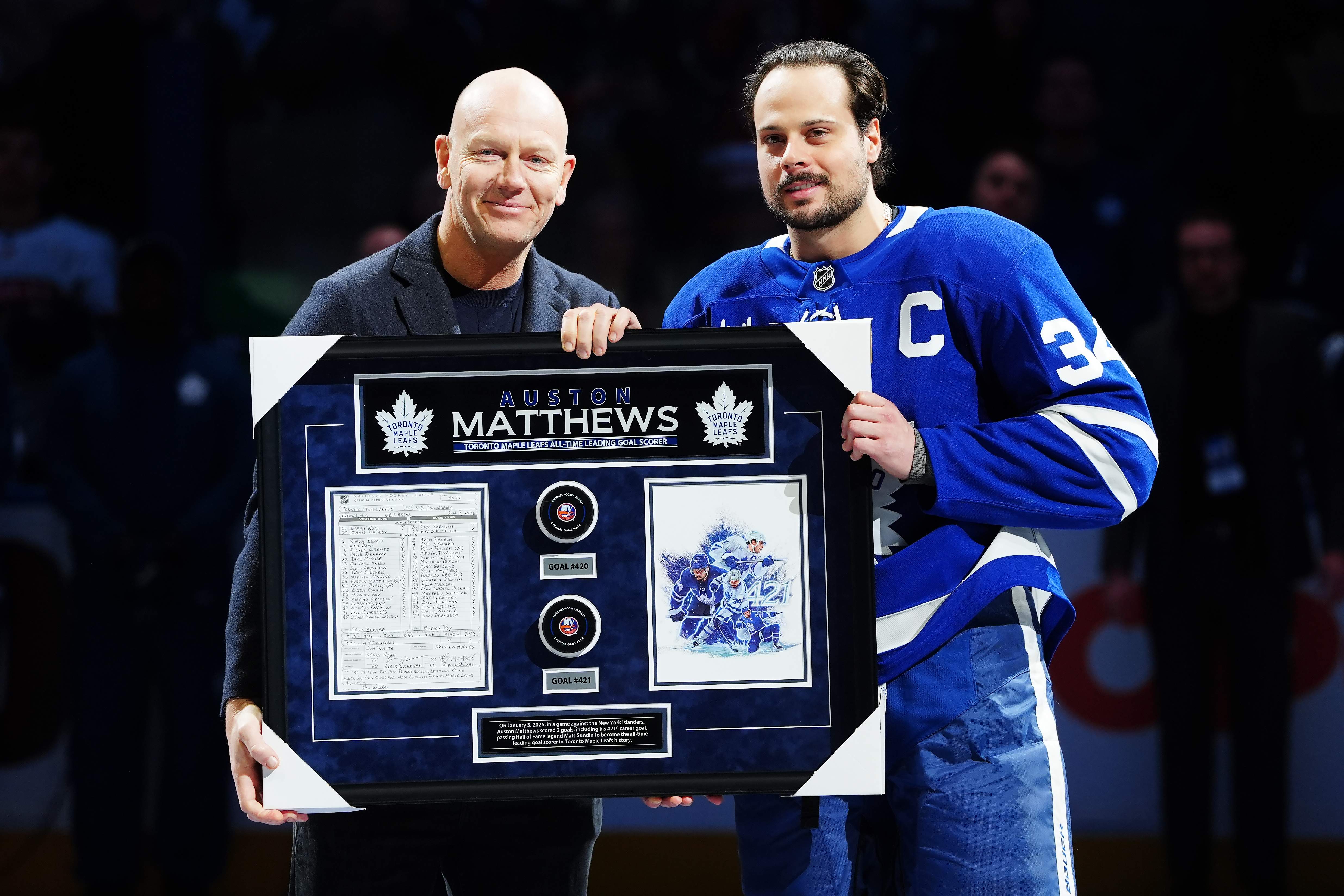 Maple Leafs introduce Sundin, Chayka as Toronto’s new management team