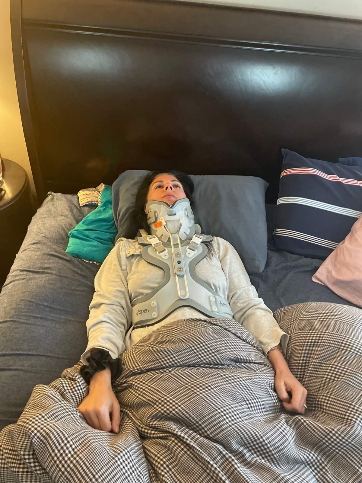 Tamara Polo spends 20 hours a day in bed and gets extremely ill if she sits up for any length of time.