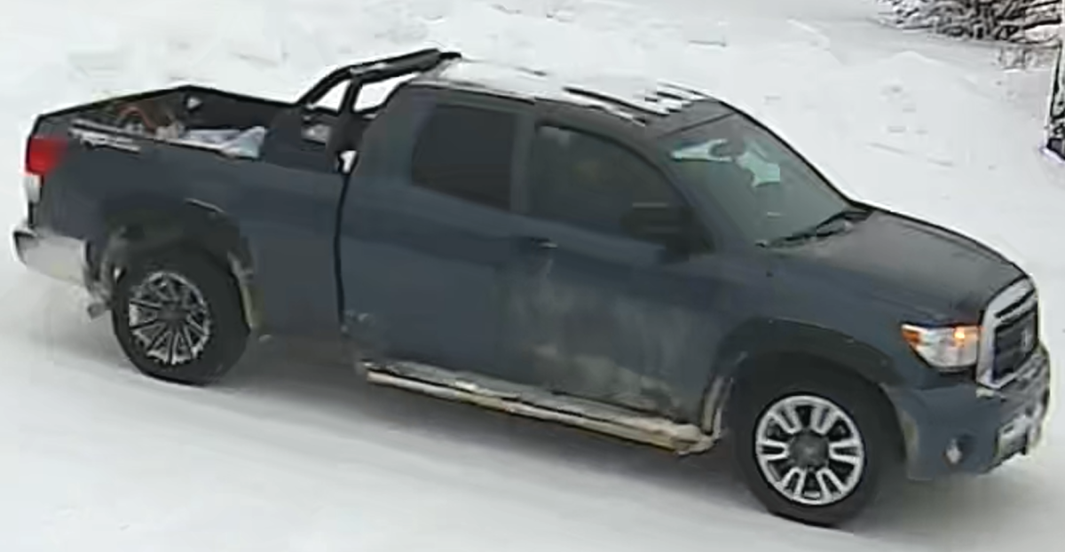 One of the trucks believed to be in the area of Pipe Road at the time of Steven’s death.