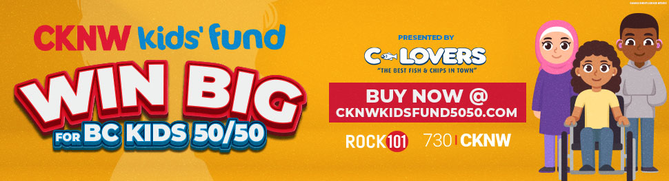 CKNW Kids Fund Win Big 50 50 2026