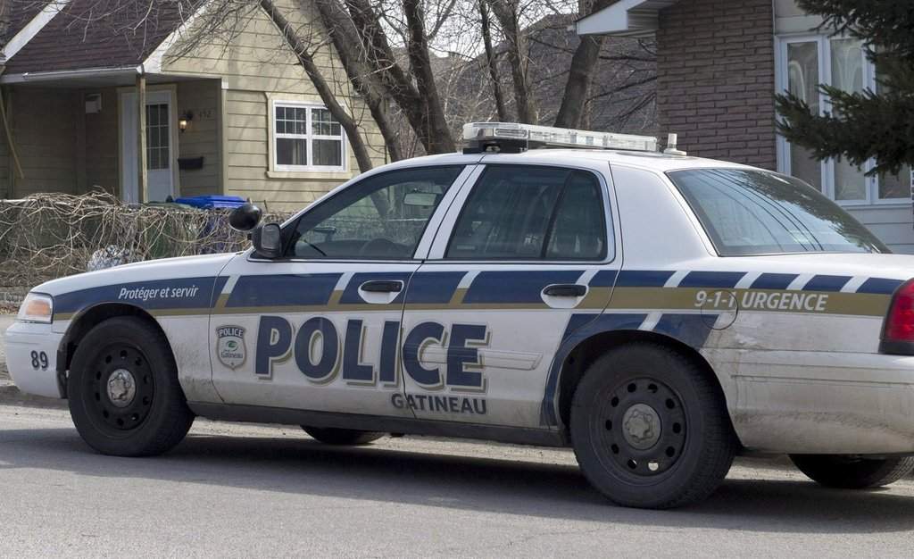 A Gatineau Police Service vehicle is shown on Thursday, April 10, 2014. THE CANADIAN PRESS/Justin Tang.