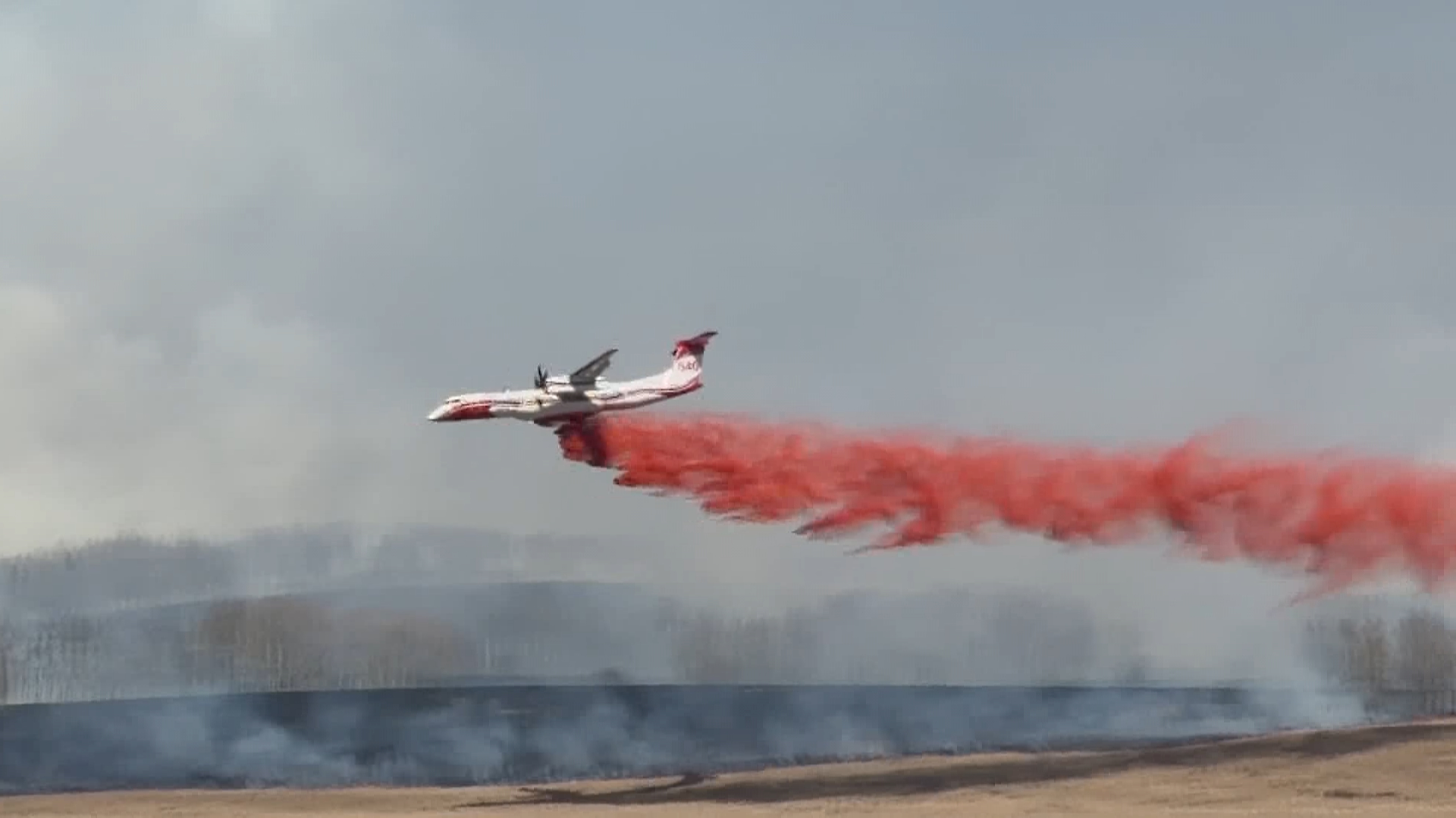 Large Brush Fire In Rocky View County Under Control - Beritaja