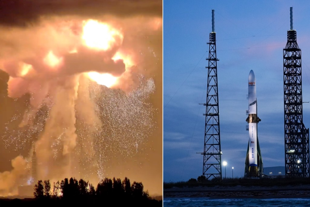 Blue Origin rocket explodes on launch pad during test at Cape Canaveral - BERITAJA
