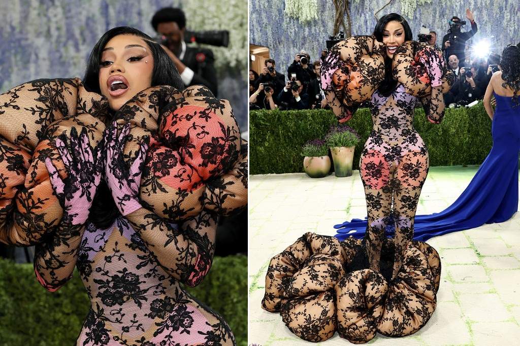 Cardi B attends the 2026 Met Gala celebrating "Costume Art" at the Metropolitan Museum of Art on May 04, 2026 in New York City.