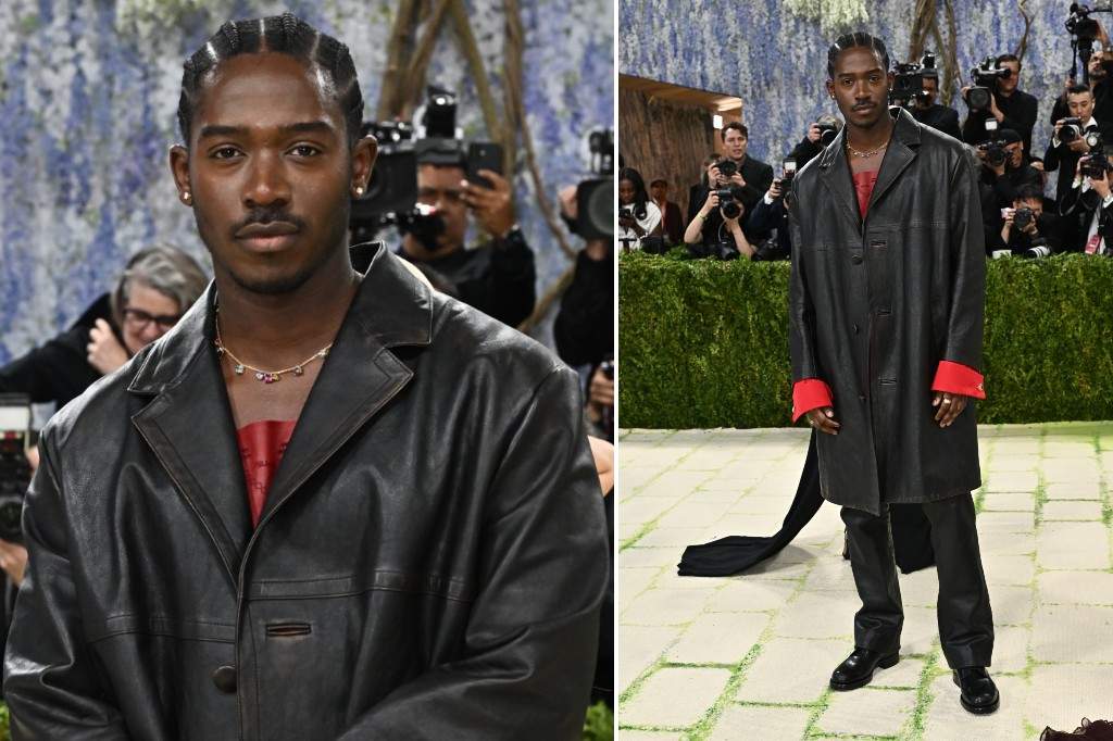 Damson Idris arrives at The Metropolitan Museum of Art's Costume Institute benefit gala celebrating the opening of the "Costume Art" exhibition on Monday, May 4, 2026, in New York.