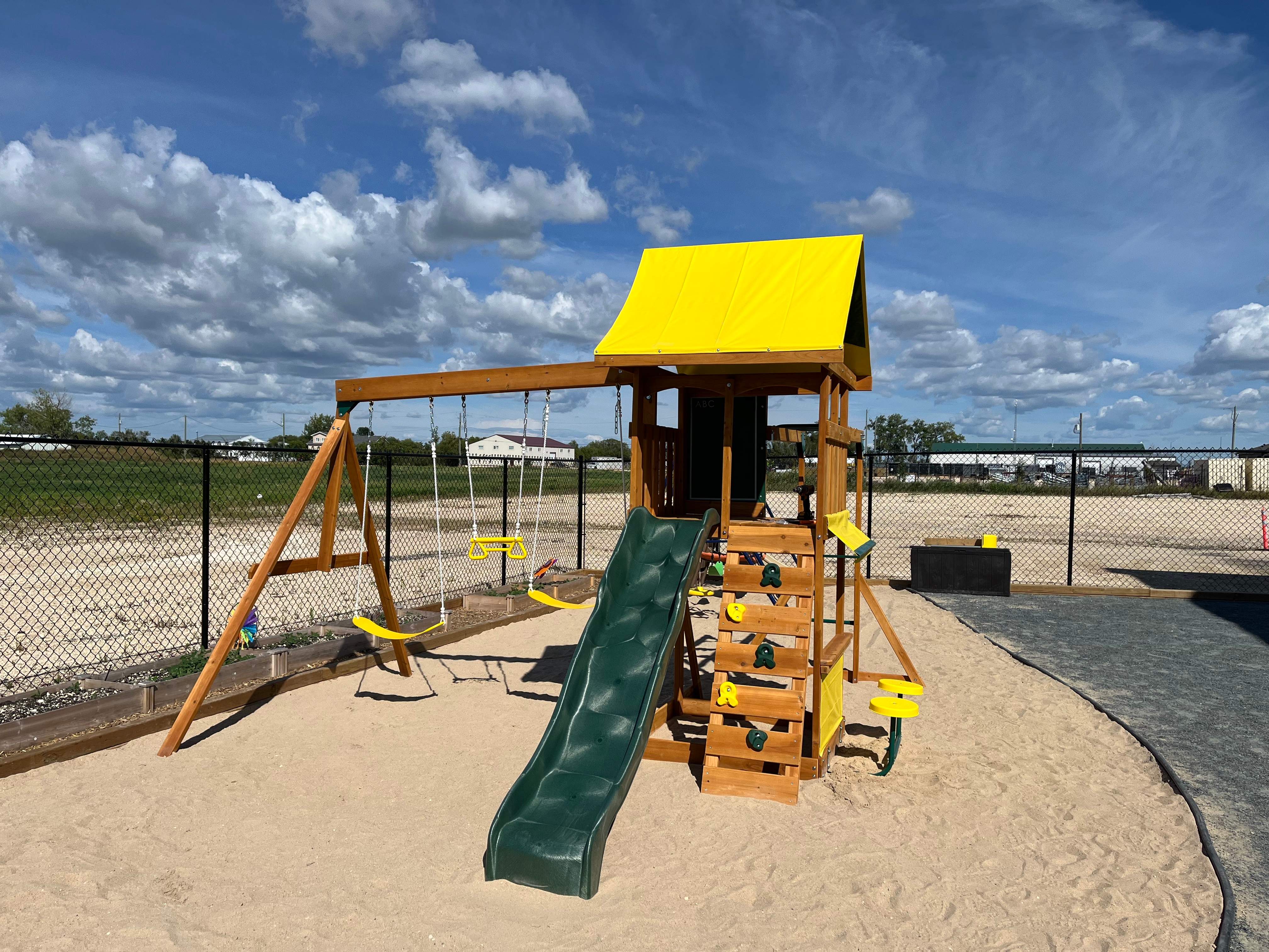 Stolen play structure returned to Headingley Montessori School, arrest made