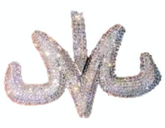 Stolen diamond-encrusted pendant released by Toronto police as part of an armed robbery investigation near Spadina Avenue and Bremner Boulevard.