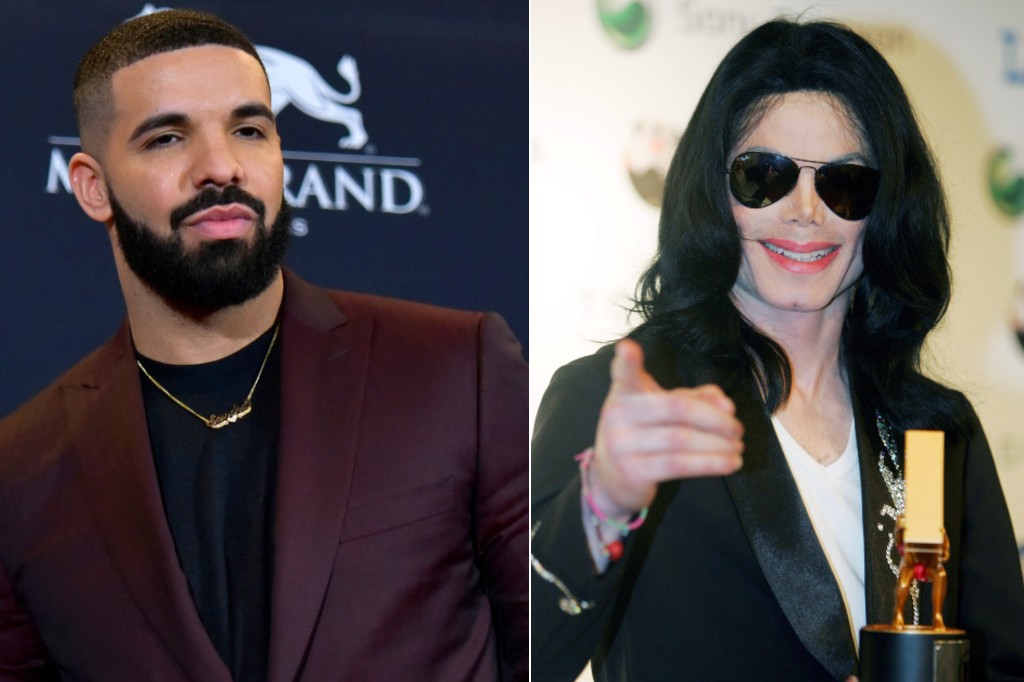 Drake breaks Michael Jackson’s record for most No.1s by male artist
