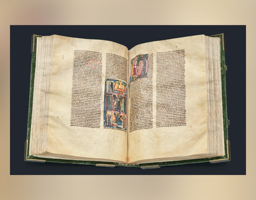 The manuscript dates centuries and is thought to be one of the earliest documents to contain the legend of King Arthur.