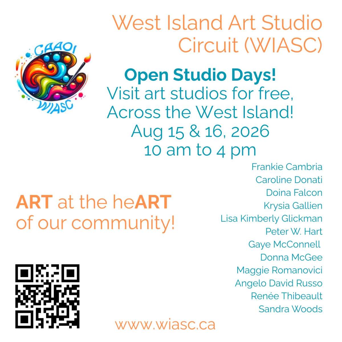 Open Studio Days – West Island Art Studio Circuit (WIASC) - image