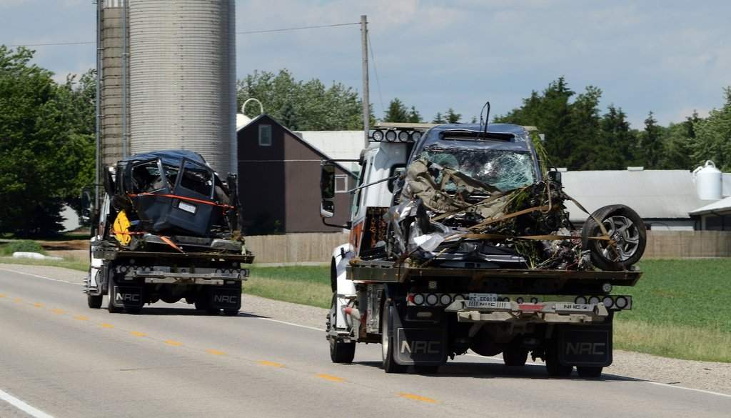 6 people, including infant, remain in hospital after Ontario collision: OPP