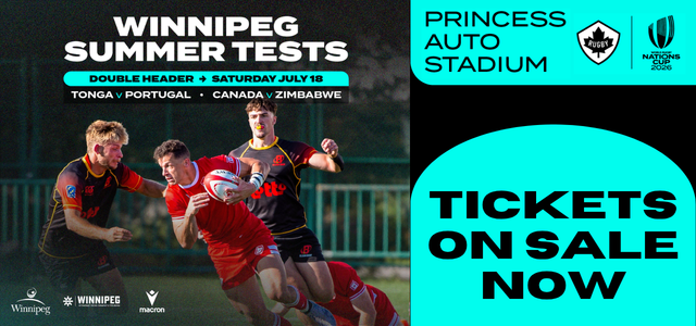 World Rugby Nations Cup 2026 – Winnipeg Summer Tests - image
