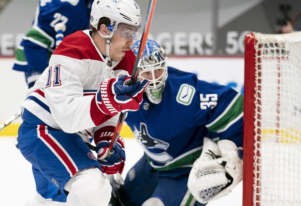 Canadiens търгуват ветеран нападател Брендън Галахър с Canucks