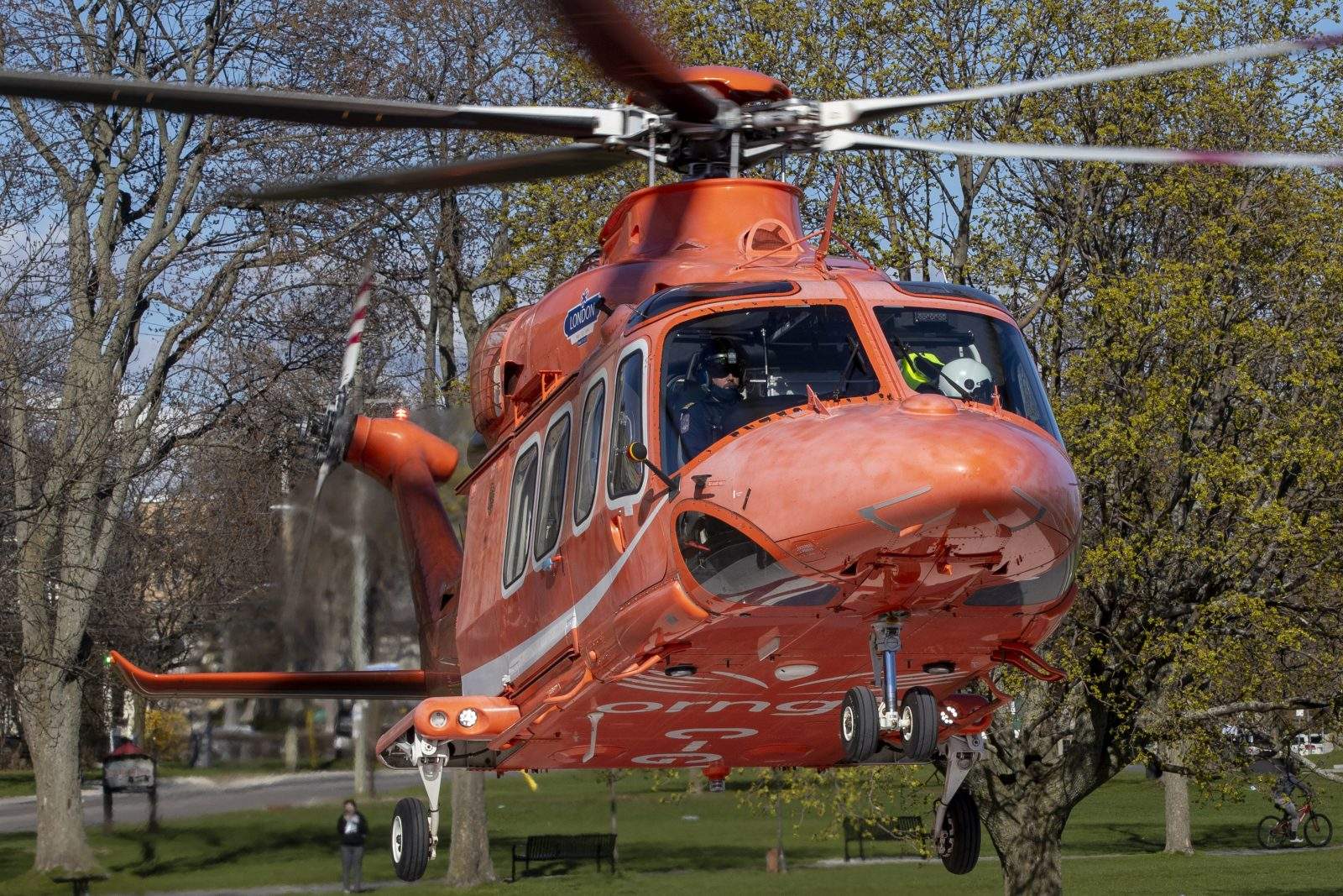 Child airlifted to hospital in serious condition after tree falls in Oshawa