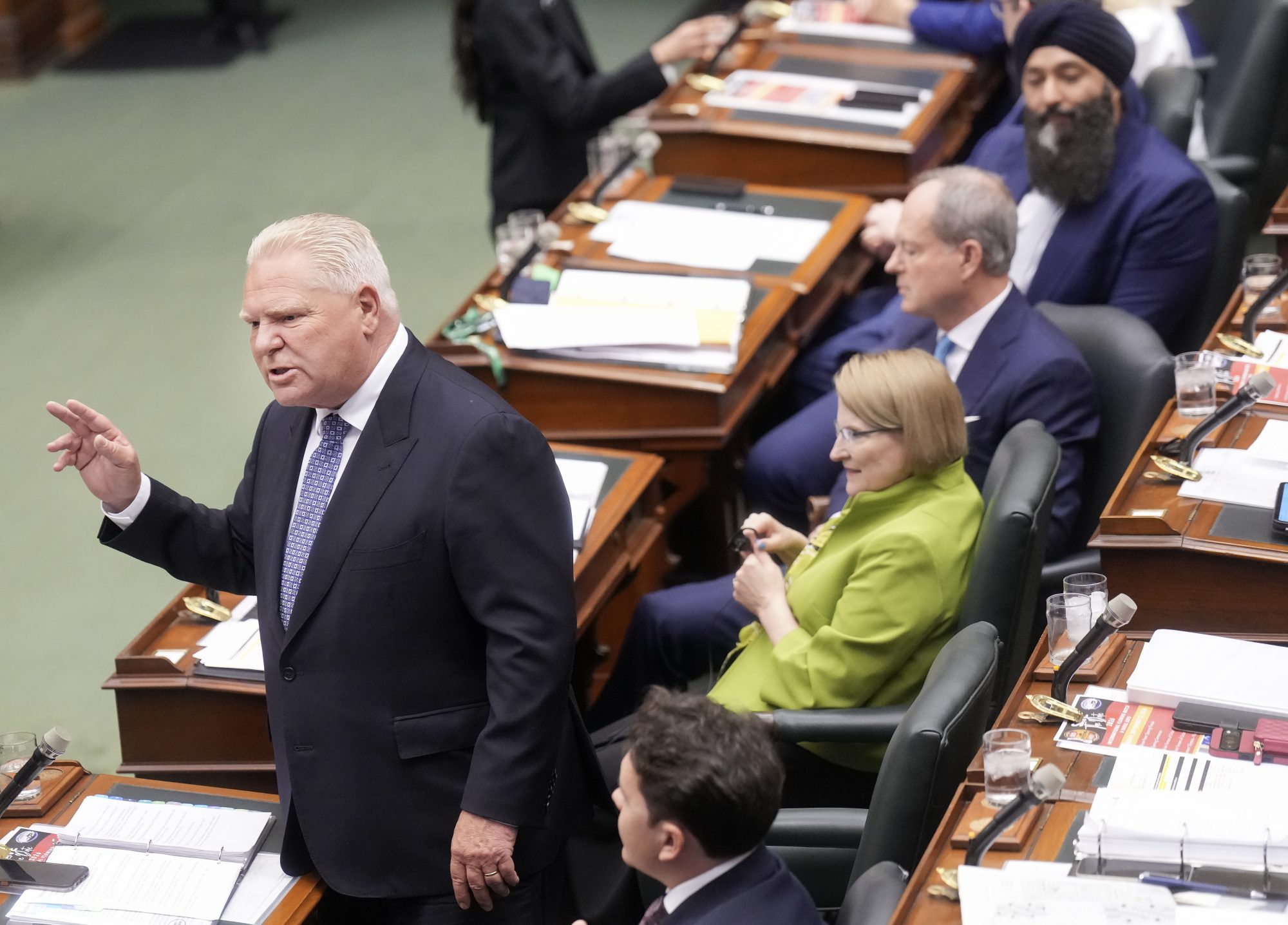 Opponents focus on Ford’s question period attendance as legislature rises for summer