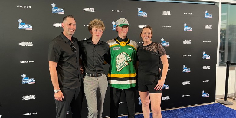 London Knights 1st round pick already a part of the family