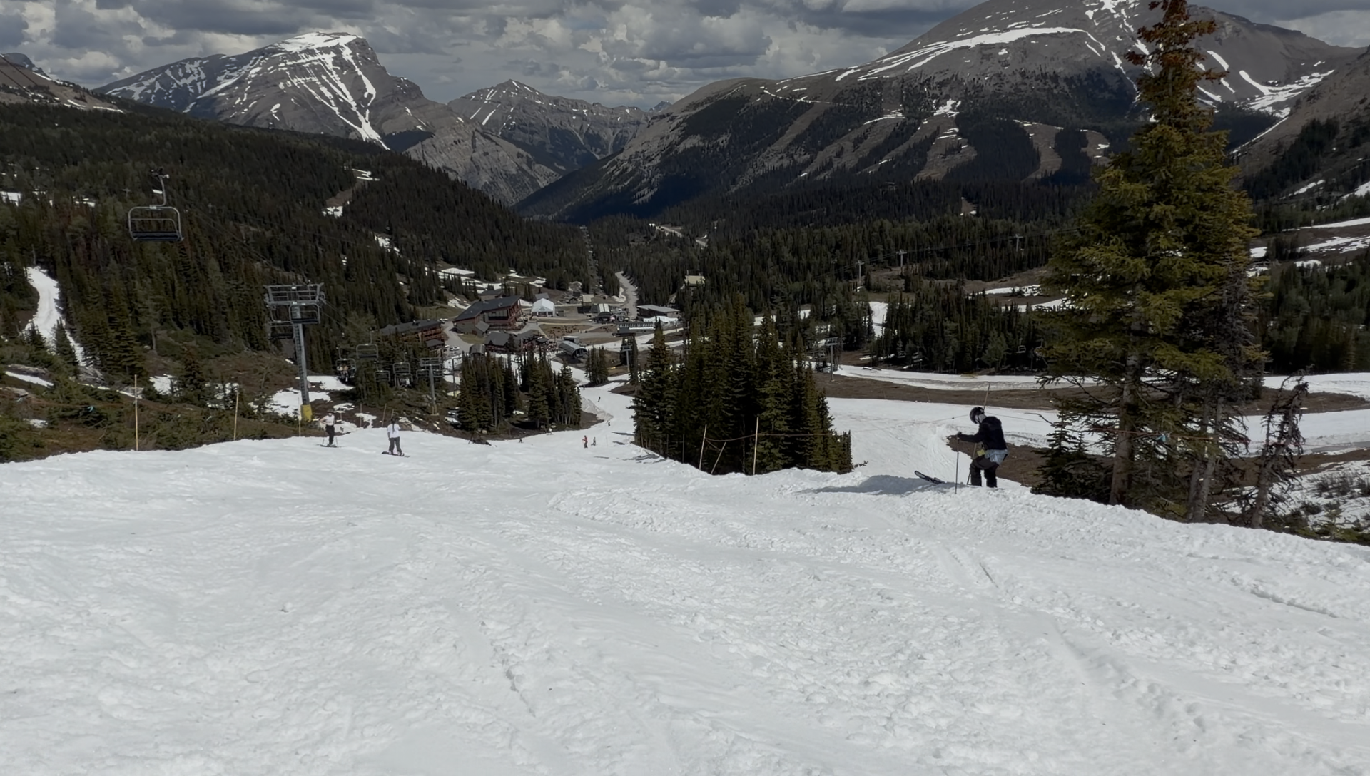 Summer skiing at Sunshine Village draws skiers from Alberta and beyond