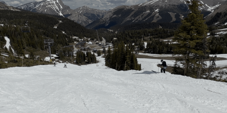 Summer skiing at Sunshine Village draws skiers from Alberta and beyond