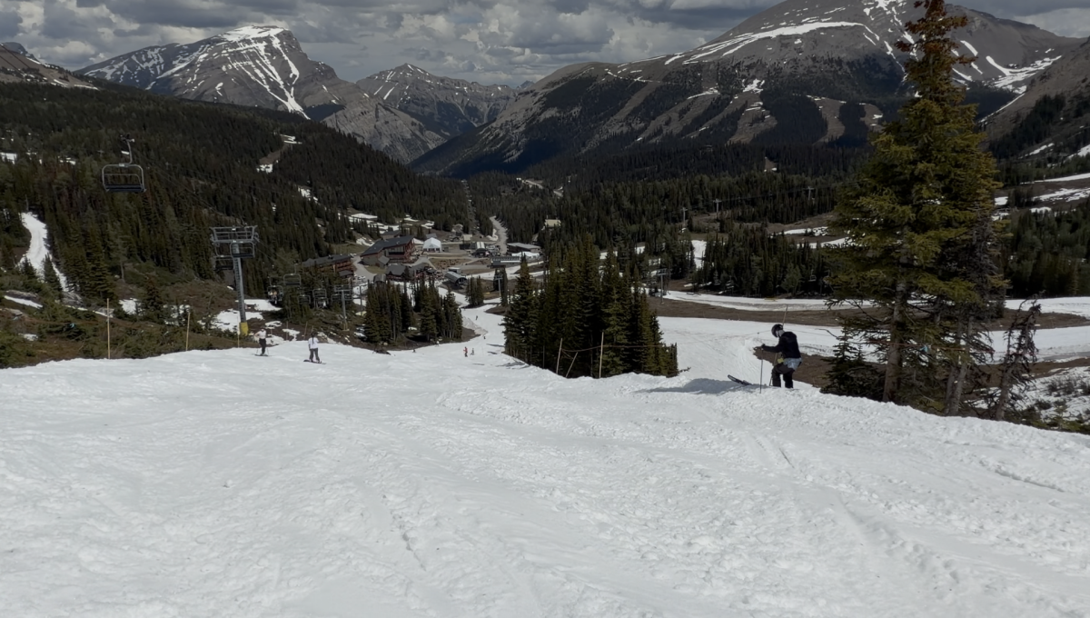 For only the third time since the 1990s, Sunshine Village has opened for summer skiing. 