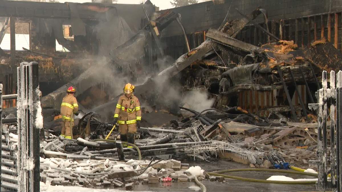 Investigators estimate the damage from the fire to be around $10 million.