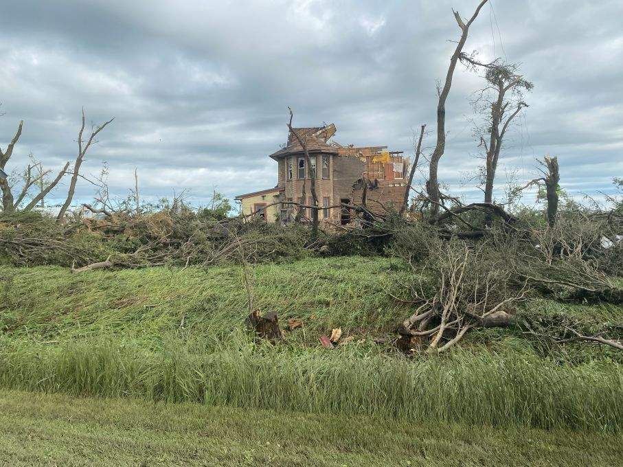 Environment Canada confirmed a tornado have hit Rossburn on Sunday night.