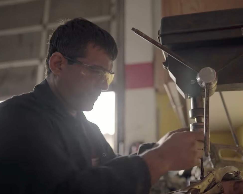 Zahed Haftlang, seen here in the documentary 'My Enemy, My Brother,' was tortured by the Iranian regime and now lives in B.C.'s Lower Mainland.