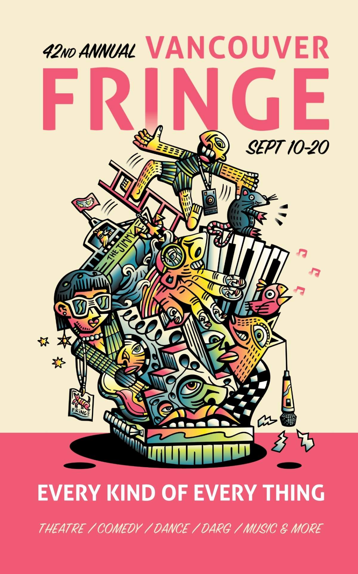 The Vancouver Fringe Festival proudly supported by Global BC - image